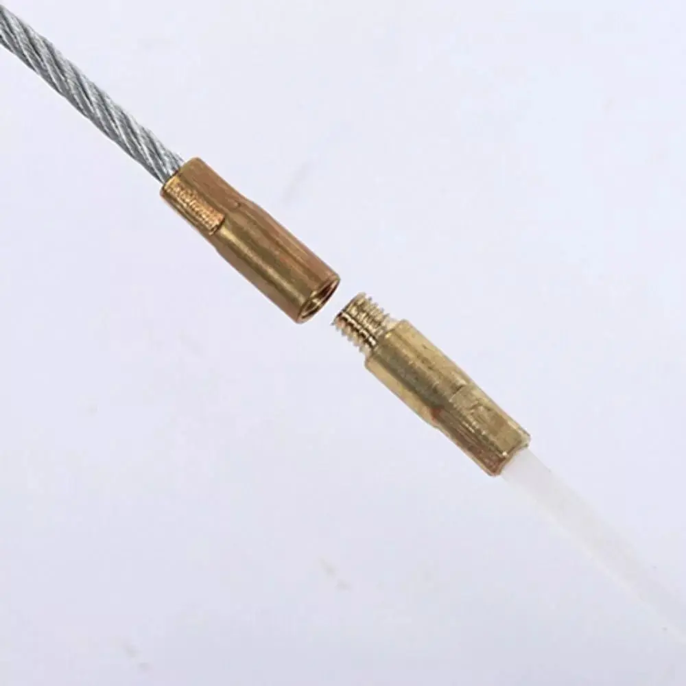 New 10/15/20/25/30M 4MM Fish Tape Reel Puller Fiberglass Nylon Conduit Ducting Threader Removable Pulling Wire Tool Cable Puller