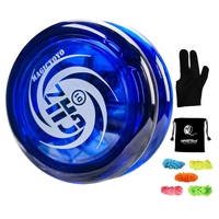 Responsive Yoyo D1 GHZ, Professional Yoyo Looping Yoyos for Kids Beginner with Yoyo Strings+Gloves+Yoyo Bags