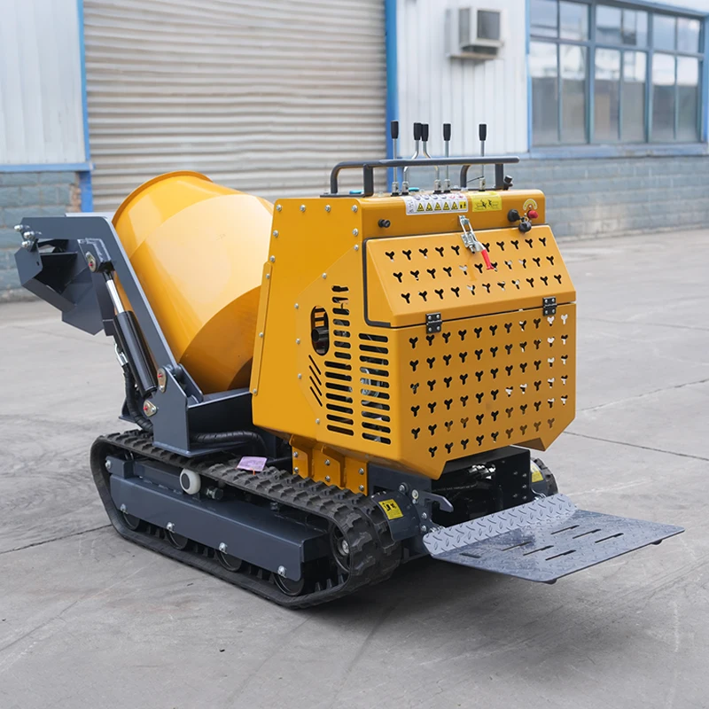 Strong Power Mini Concrete Mixer Truckmini Truck Mixer Mini Self Loading Concrete Mixer Mini Cement Drum Mixer