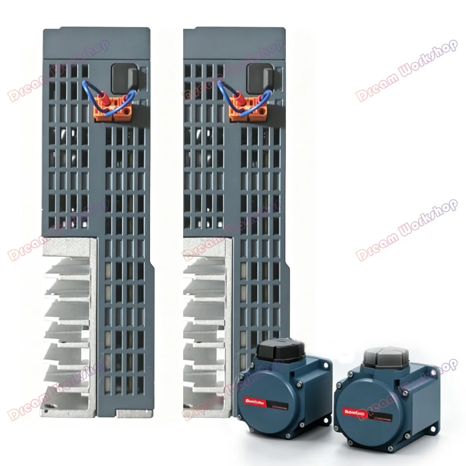 SynMatic AS770P2T2R8 EtherCAT servo driver 23-bit multi-turn optical encoder 400W Max torque 4.45NM Servo motor replace Inovance