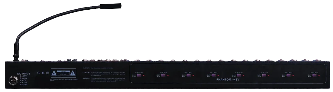 32 Channel Mixer 48V Phantom Power Multi-effect Club Stage Live Sound Equipment