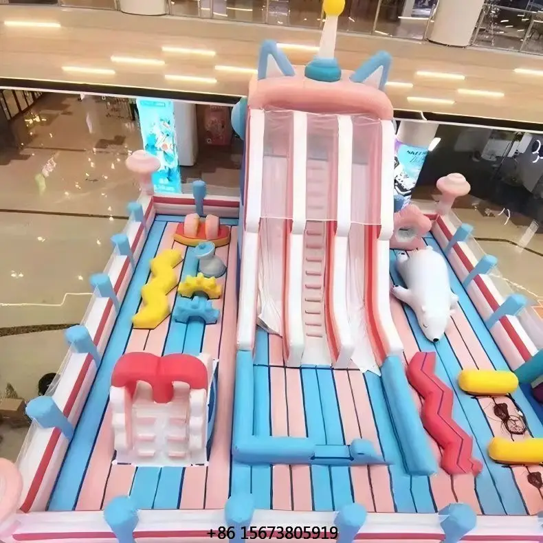 

Надувные батуты ManLian - легкие, из ПВХ, с настраиваемым размером, простые в установке, максимальная вместимость 10 человек, для использования на улице/в коммерческих целях