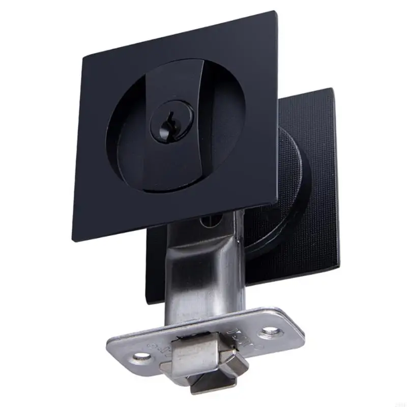 

28GF Pocket Door Privacy Lock Metal Door Lock Contemporary Styles Door Latches for Home