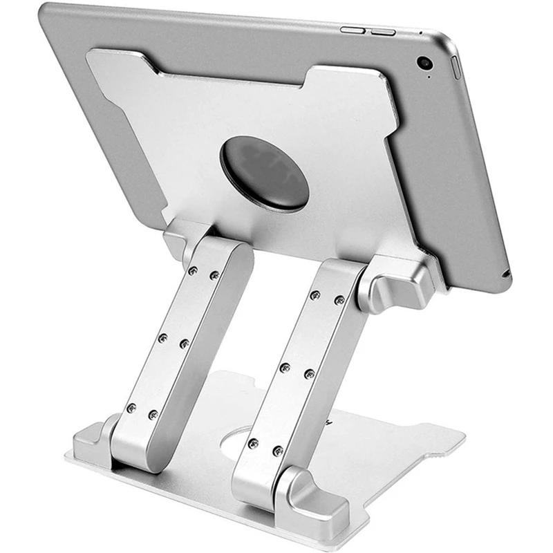 2X Adjustable 15Inch Aluminum Tablet Stand For Apple Ipad Bracket Senior Metal Support For Iphone /Samsung