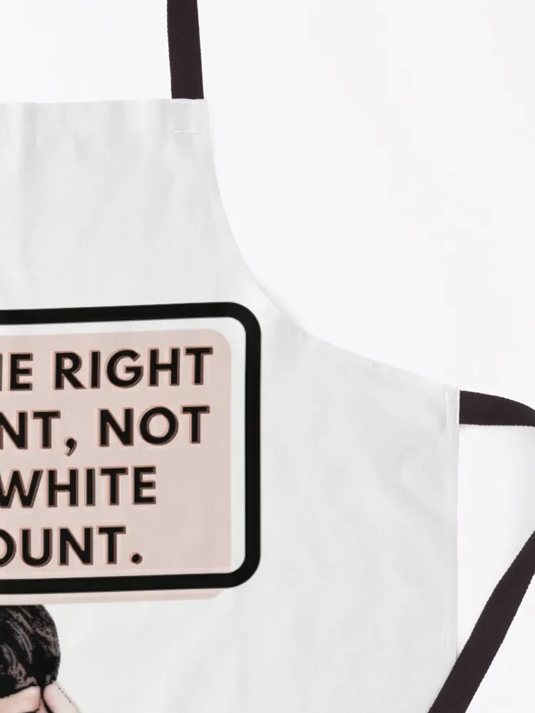 Use the right amount, not the white amount. - Uncle Roger - Nigel Ng Apron useful things for kitchen waiter apron