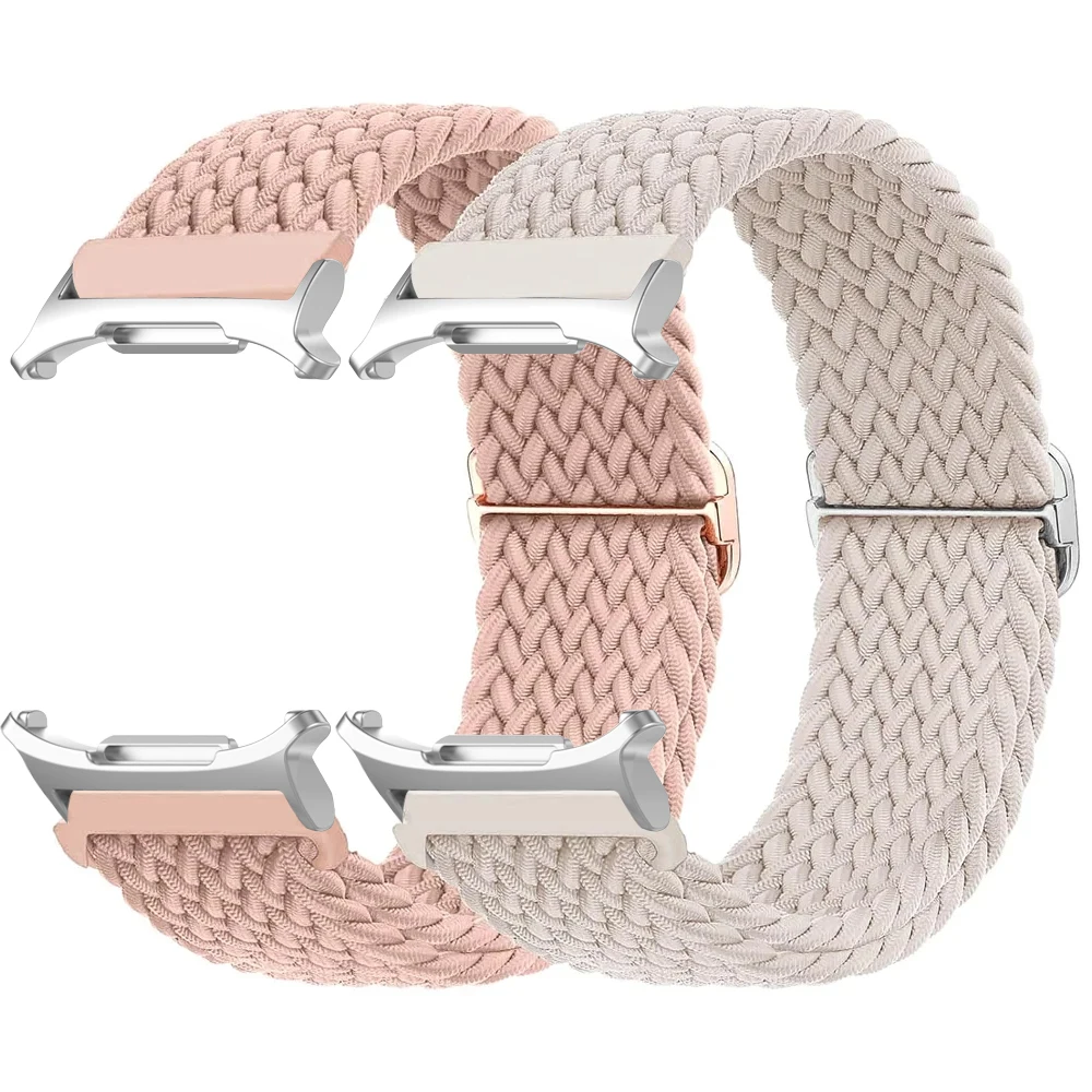 Trançado Solo Loop Band para Samsung Galaxy Watch, Pulseira De Nylon, Ultra Strap, Acessórios Esportivos, Correa, 7 Ultra, 47mm