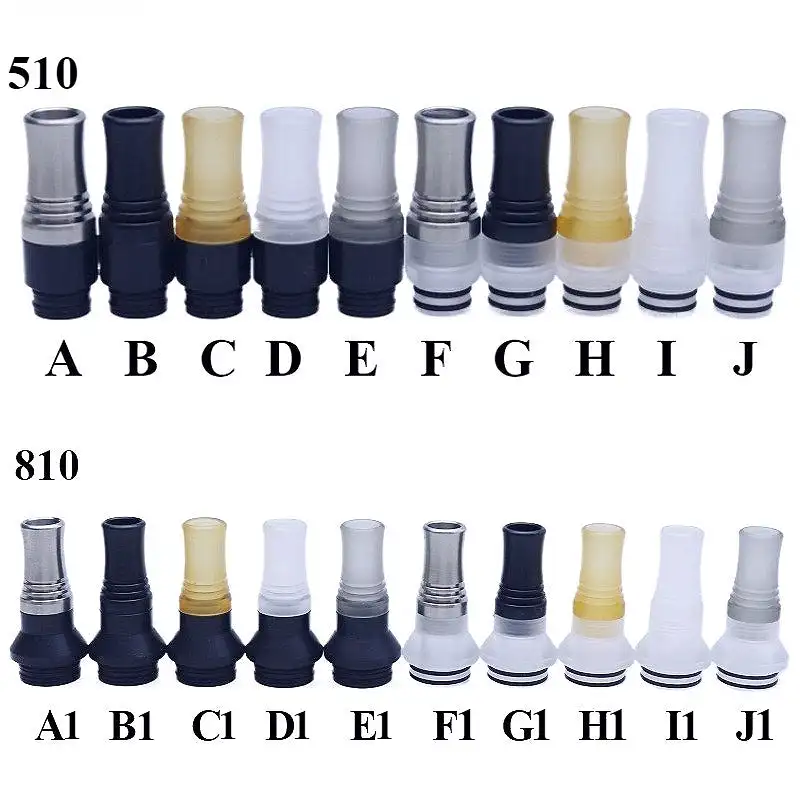 1 قطعة 510 810 9 ثقوب تحويلة مكافحة البصق النفط الفولاذ المقاوم للصدأ البلاستيك مزيج بالتنقيط تلميح