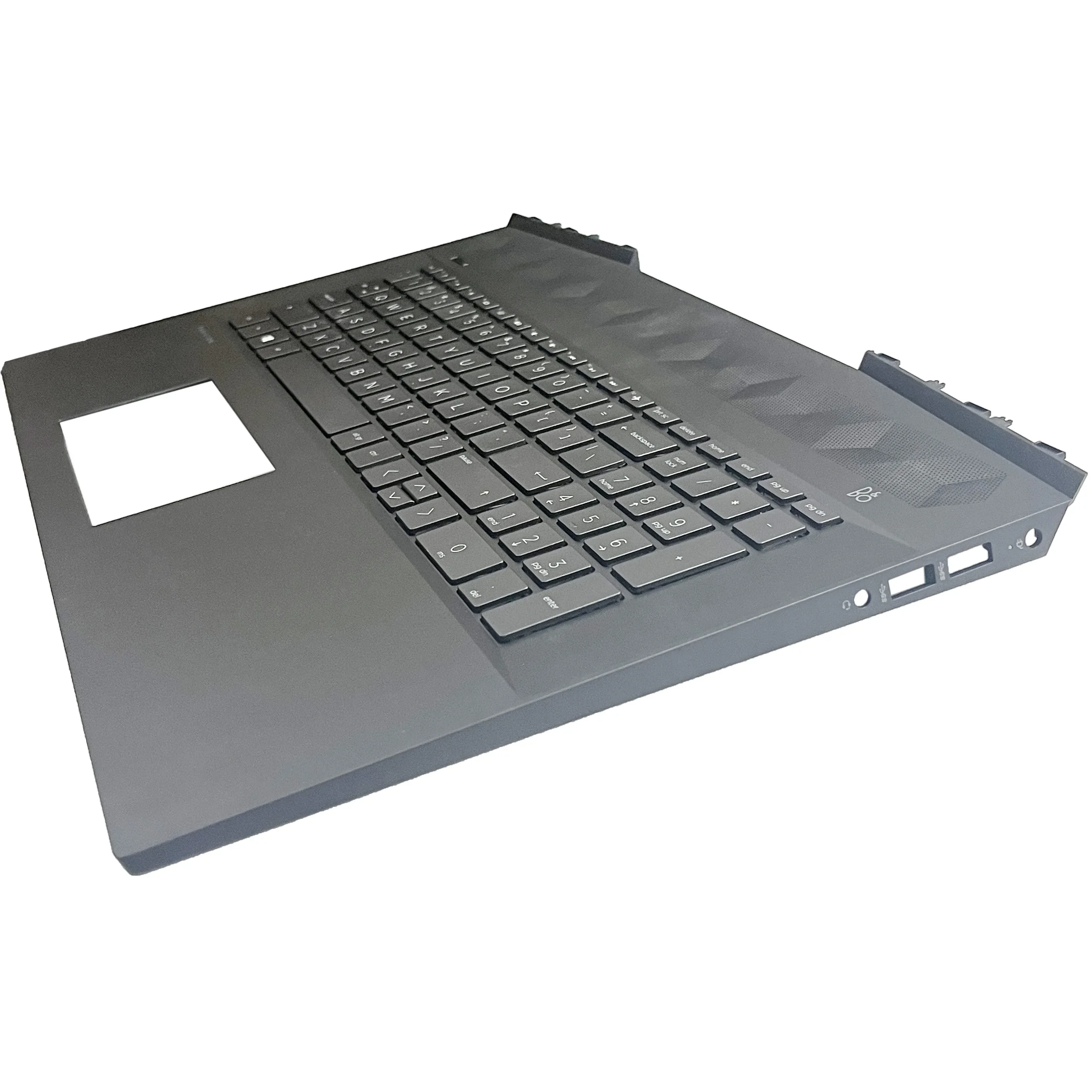 Original Neue US-Tastatur Für HP Pavilion 17-CD 17T-CD TPN-C142 Laptop Palmrest Abdeckung Top Hintergrundbeleuchtung Tastatur Fall L58645-001