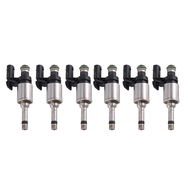 6Pcs Fuel Injector Car Fuel Injector For  A1/3 Q5 TT VW Golf Tiguan Skoda Seat Prosche 04E906036AR