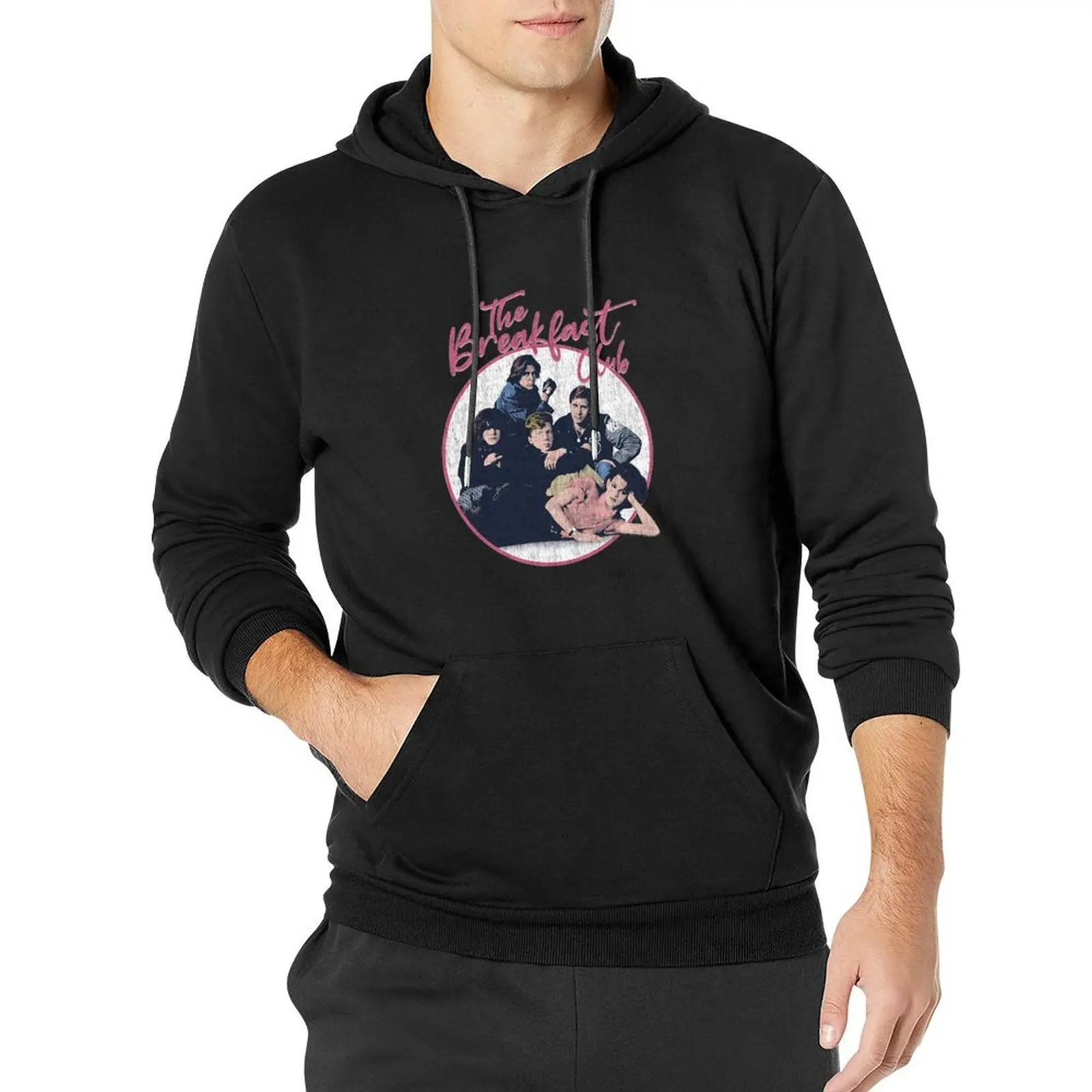 

The Breakfast Club T-ShirtThe Breakfast Club - DISTRESSED Pullover Hoodie autumn men's coat men's hoodie sweatshirt