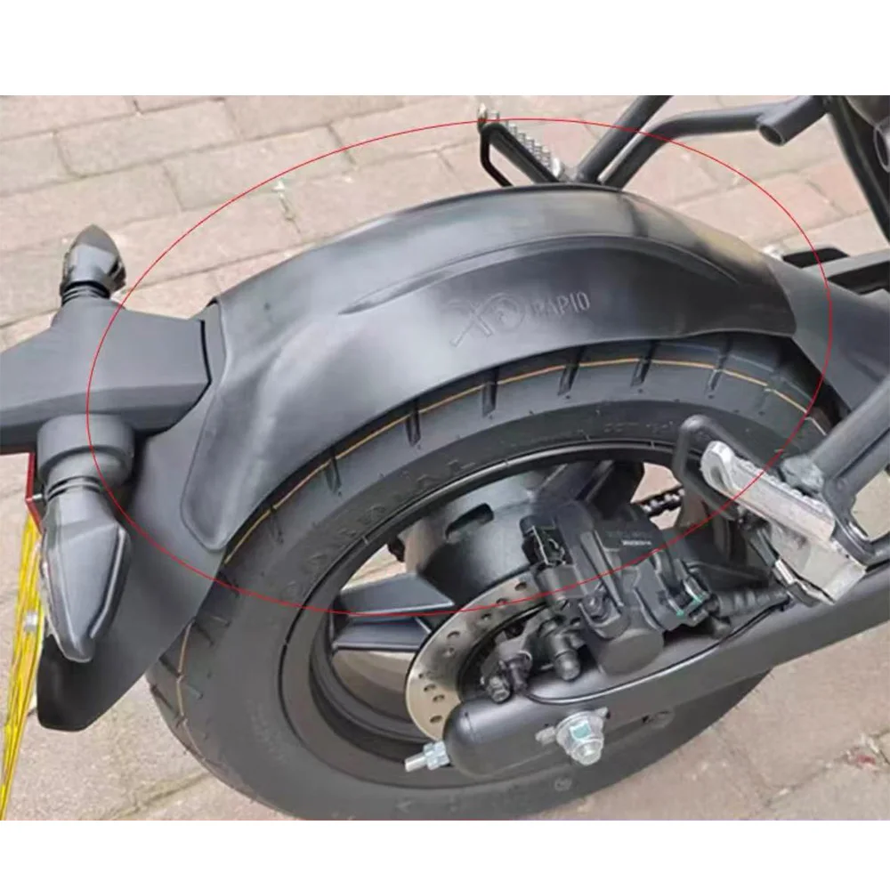 For CFMOTO Papio XO 125 Papio XO 125 lengthened rear fender XO Baboon Papio modified front and rear mudguards.