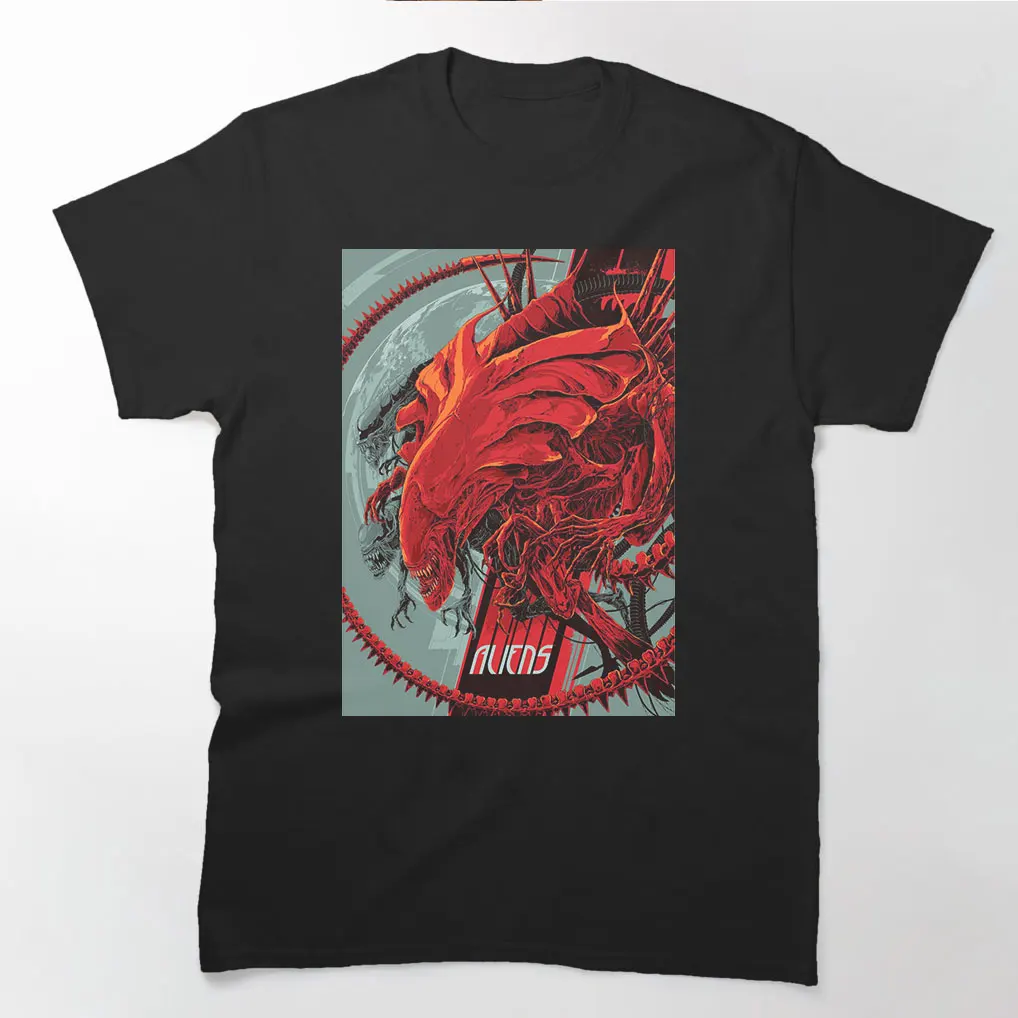 

80s vintage Horro movie Alien Graphic clothes 0731 Ripley Sacry sic fi Space Monster Xenomorph Gift T shirt All size Tops S-6XL