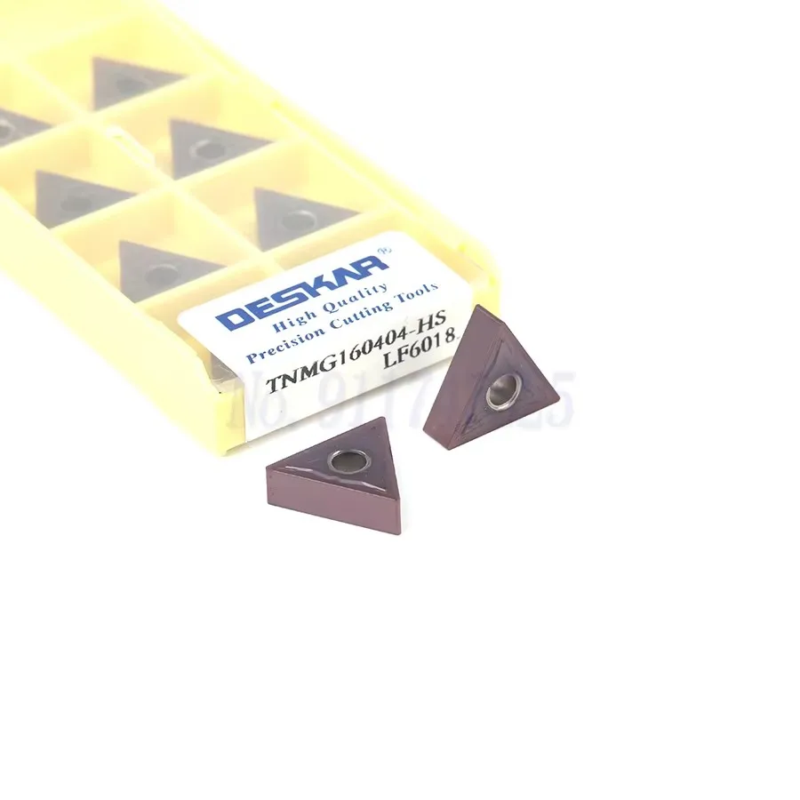 

TNMG160404-HS LF6018 TNMG160408-HS LF6018 CNC Lathes Triangle Outer Circle Cutting Turning Tools For Processing Stainless Steel