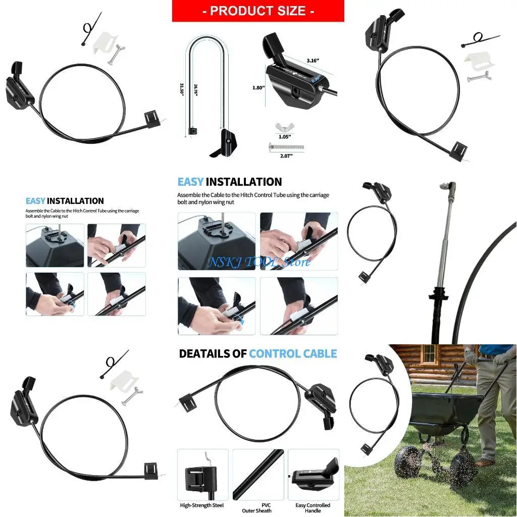 

L8RC User Friendly Landscape Equipment Wiring Harness Quick Spreader Accessory PVC Material