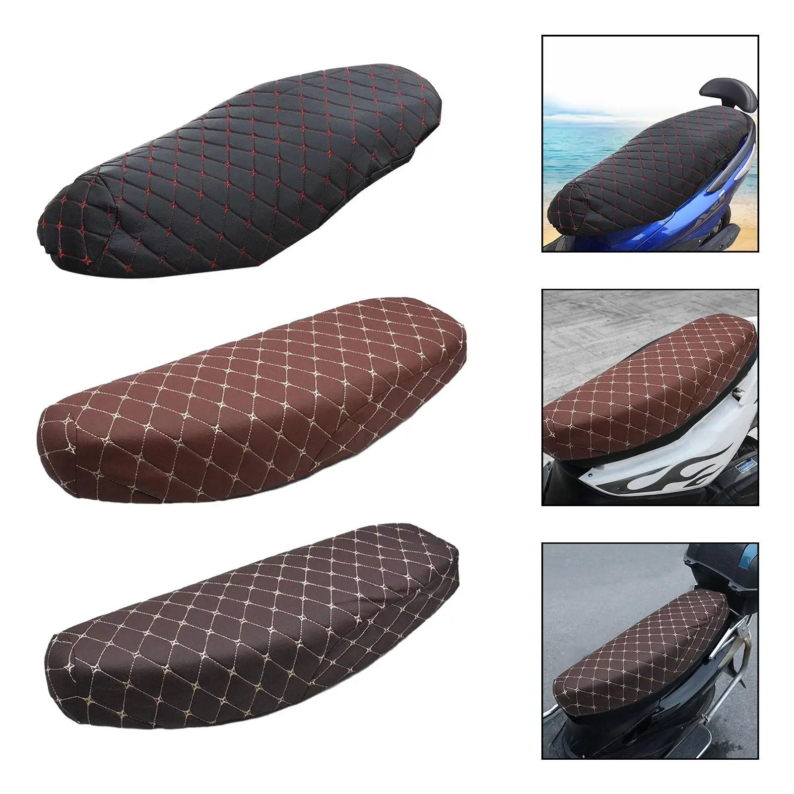 

Motorized Scooter Bending Beam Seat Cover Easily Install Waterproof Comfortable