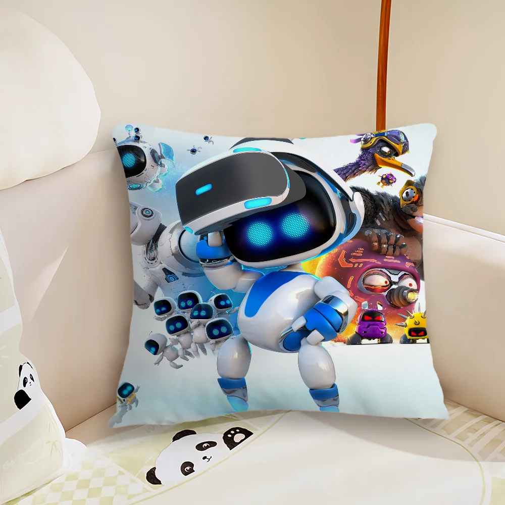 Astrobot Sleeping Square Pillowcase Polyester Creative Zip Decor Home Cushion Cover Darkness Cushion Cover for Sofa Car Seat
