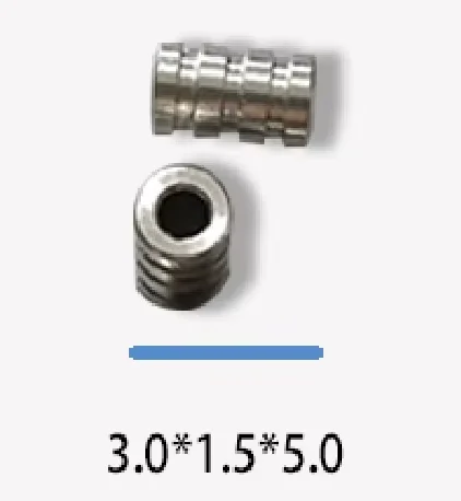 

10 шт. Стоматологические направляющие втулки из сплава для имплантатов, 1.5мм, 2.0мм, 5.0мм