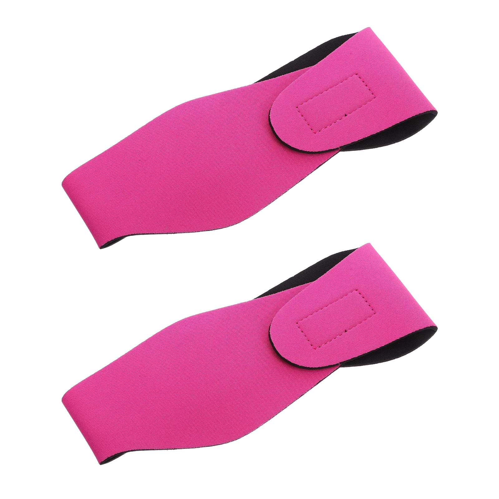 

2Pcs Neoprene Waterproof Swimming Headbands Ear Covers Swim Ear Protectors for Diving Pool Beach Sports Swimming Accessories