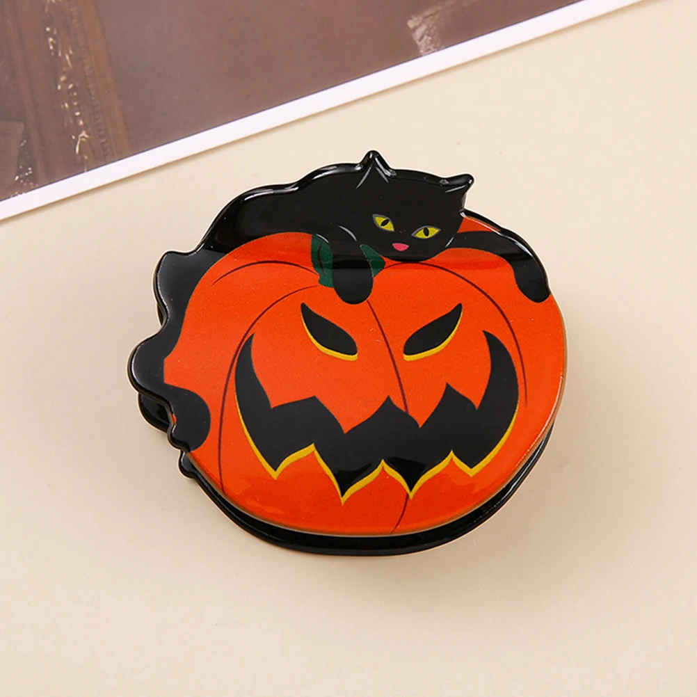 

4 шт., зажим для волос с тыквой и призраком, прочный зажим для женщин, зажим для волос на Хэллоуин, свадьбу, аксессуар для волос, аксессуар для женщин