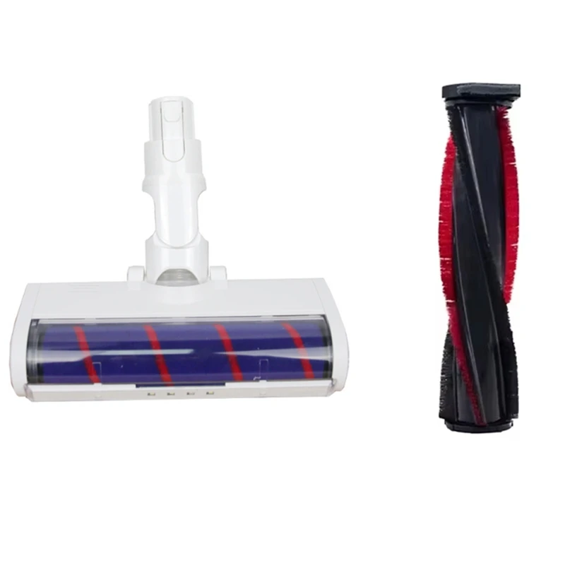 

LED Electric Floor Brush Head For Xiaomi Mijia 1C K10 / Mijia G9 G10 /Dreame V8/V9B/V9P/V11 Vacuum Cleaner Brush Head