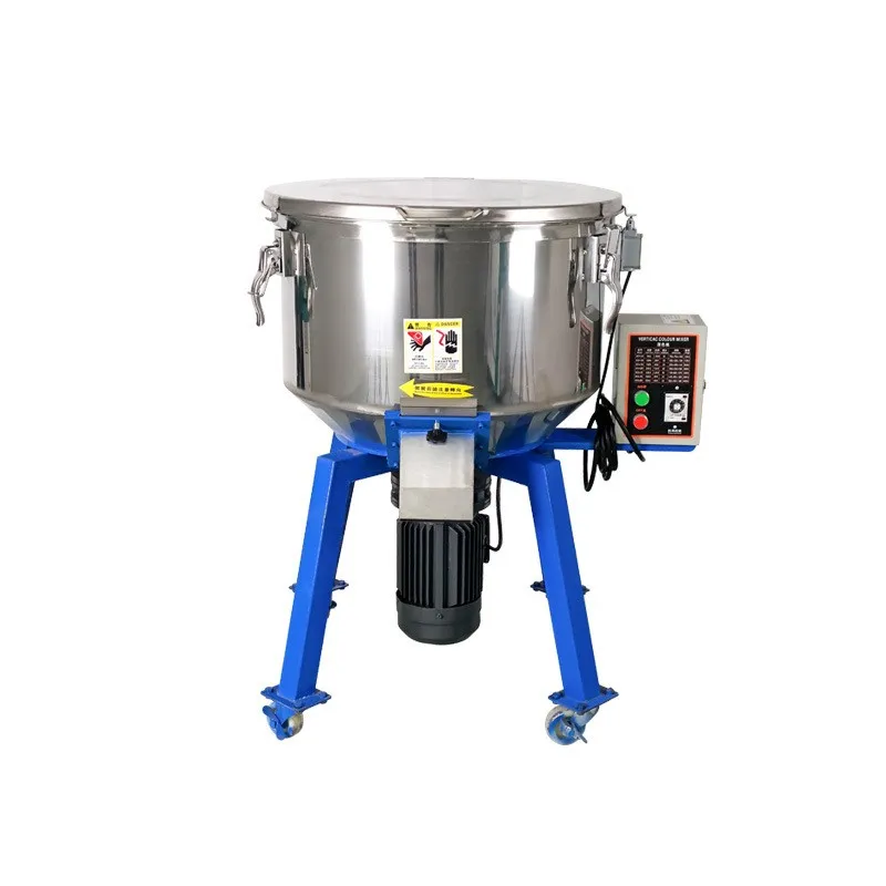 Stainless Steel Commercial Plastic Color Doser Vertical Mixer Blender