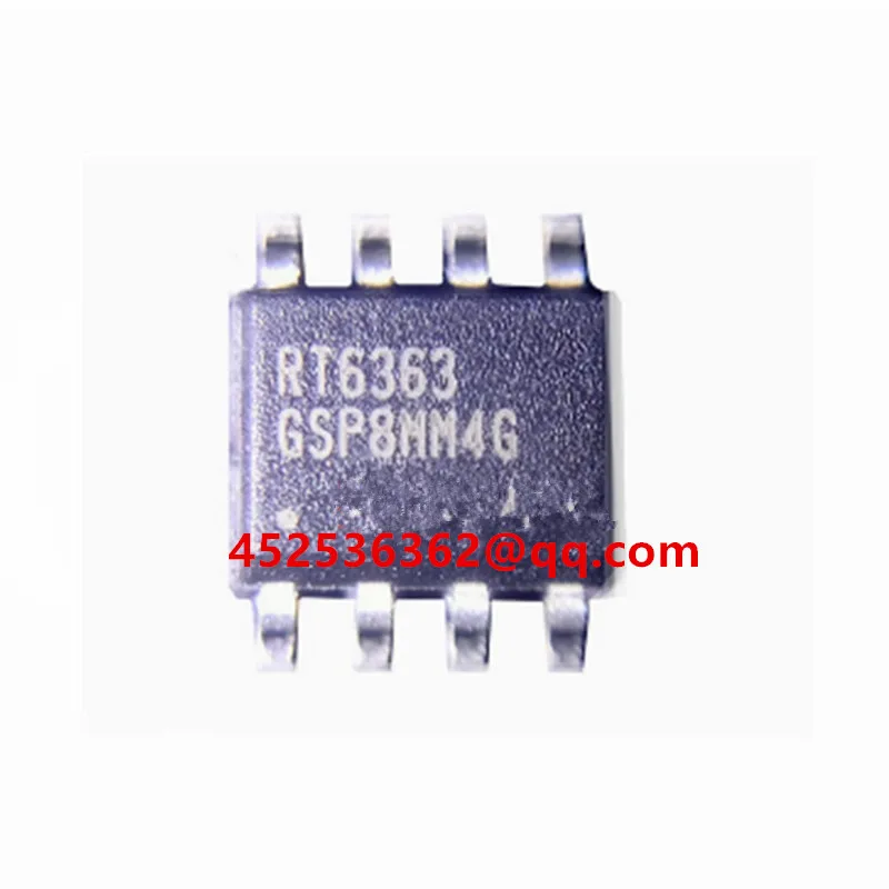 

10pcs RT6363 RT6363GSP RT6363GSP Patch SOP8 pin Switch regulator chip IC Brand new authentic