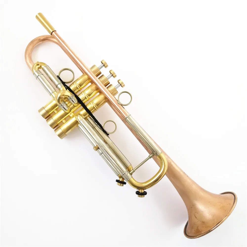 Rose Brass Trumpet - Reliable Brass Instrument, Clear Tone, for Bands & Music Enthusiasts  AA