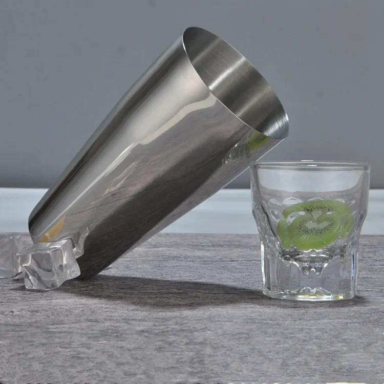 

Professional Stainless Steel Wine Bar Cocktail Shaker Metal Milk Coffee Shaker Cup Kitchen Gadget PH 012