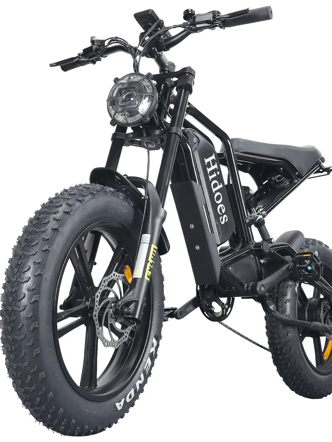 AliExpress IENYRID Hidoes B6 Adult  E-bike 1200W Powerful Motor 48V 15.6Ah Lithium Battery E-Mountain Bike 20*4 in Fat Tire Snow Electric Bicycle