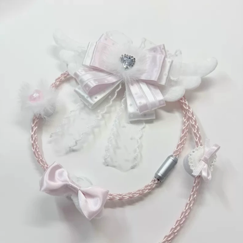 Keyboard Aviation Plug Cable Customized Single Crystal Copper 8k Usb Type-c Luminous Data Cable 1.3m Cute Keyboard Accessories