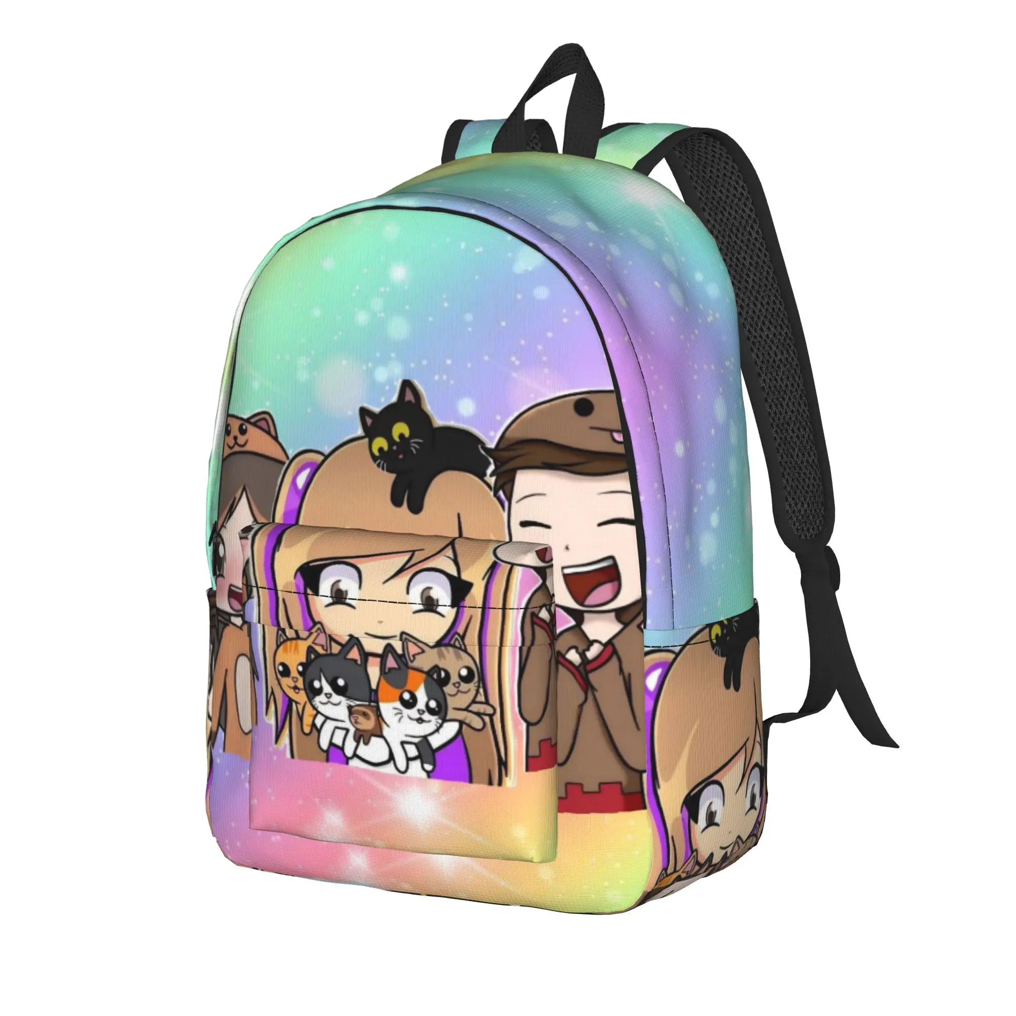 Lyna Vallejos Gamer Teenage Backpack Outdoor High School Hiking Travel  Daypack for Men Women Laptop Shoulder Bag