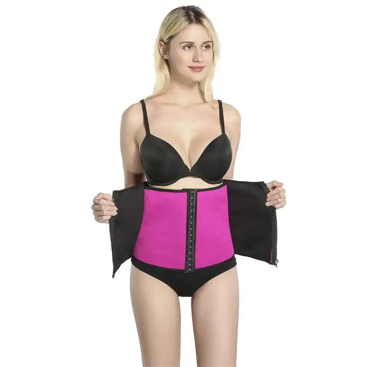 حزام اللياقة البدنية للسيدات، حزام الخصر، حزام التخسيس، مشبك أزرق، مشبك مطاطي للخصر، حزام تقليل البطن #5