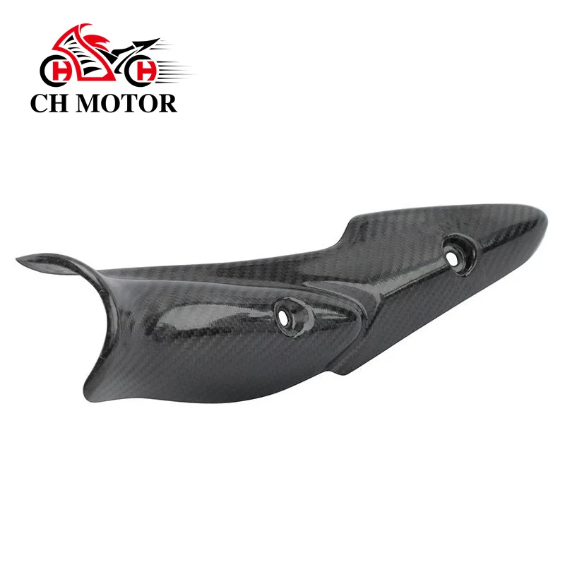 

slip-on Carbon Fiber Exhaust Heat Shield Anti-Scalding Shell Escape Muffler Protector Cover for Kawasaki Z900 high quality