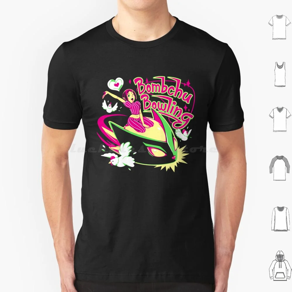 Bombchu Bowling T Shirt Big Size 100% Cotton Legend Of The Legend Of Link Breath Of The Wild Gaming Loz Korok Majoras Game