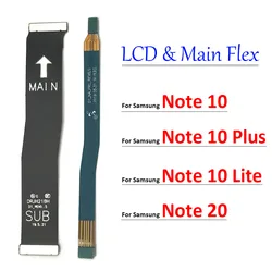 New For Samsung Note 10 20 Plus Lite 4G Wi-Fi Signal Antenna LCD Main Board Connector Motherboard Flex Cable