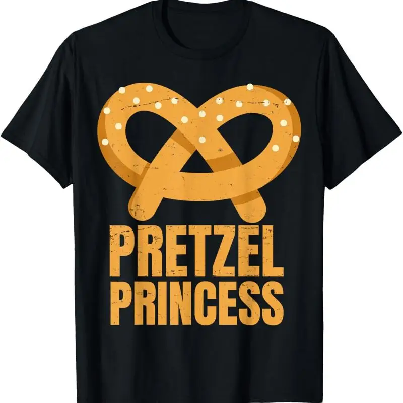 

Женская футболка Pretzel Princess, немецкая баварская еда