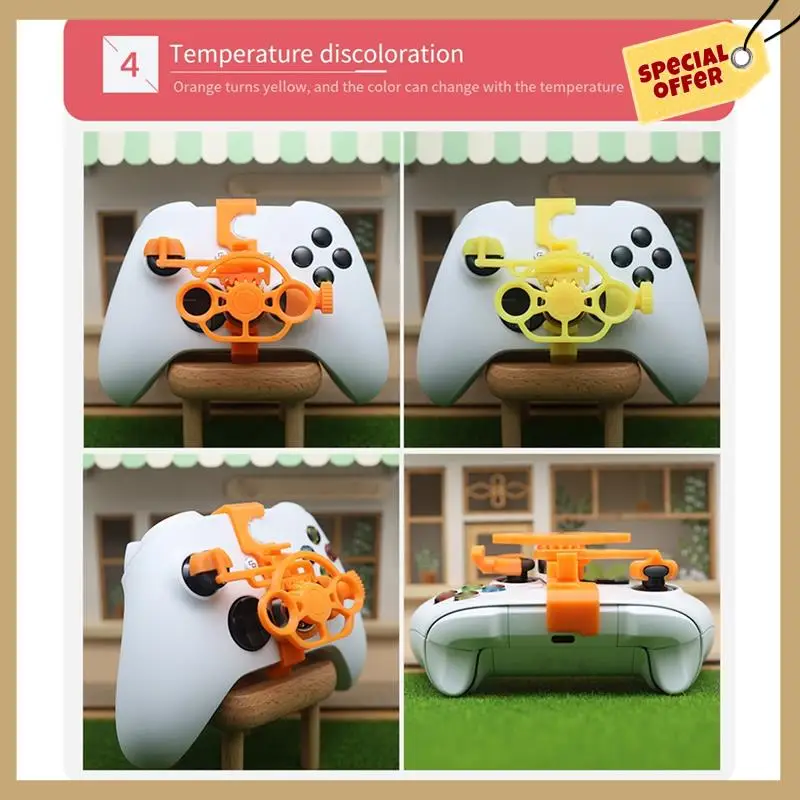 พวงมาลัยขนาดเล็กสําหรับ Xboxseries Handle ฤดูใบไม้ผลิในตัวช่วย Centering Gaming Handle อุปกรณ์เสริม-WMAN