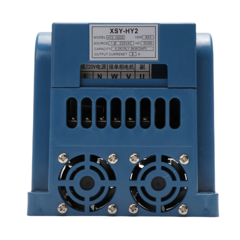 220V 1PH 1.5KW VFD single-input single-outlet frequency conversion speed controller for constant pressure water supply