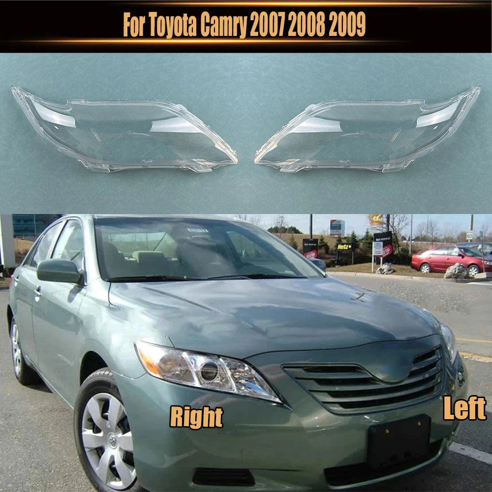 

Налобный фонарь для Toyota Camry 2007 2008 2009, абажур, налобный фонарь, налобный фонарь, корпус, объектив, оргстекл, автозапчасти