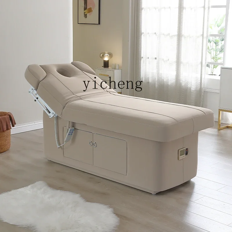 b11-7.1  Electric Beauty Bed Latex Massage Bed Multifunctional Tepidity Therapy Bed Massage Couch