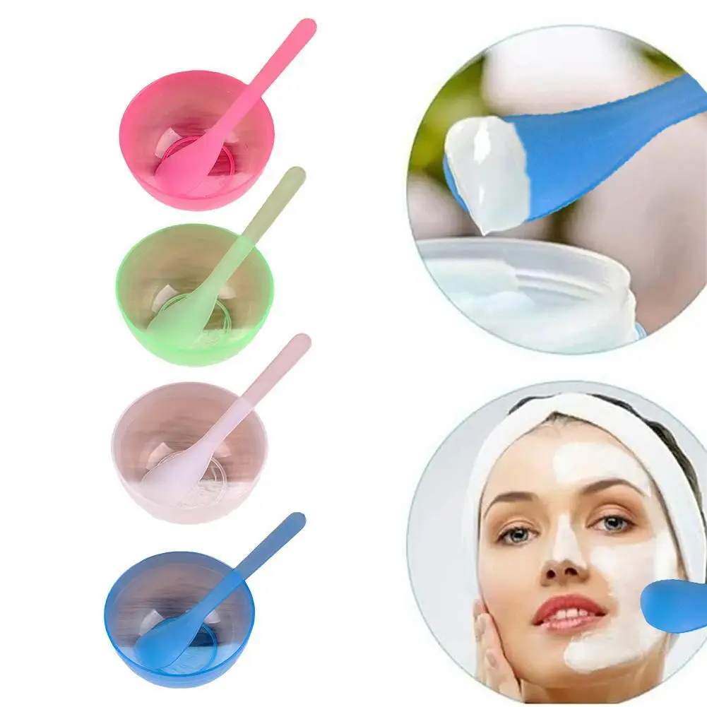 Mask Tool Set Mask Mixing Bowl Set Girl Facial Skin Tool Mixing Cosmetic Mask Female Care Accessories Beauty Kit Supplies B F8X7