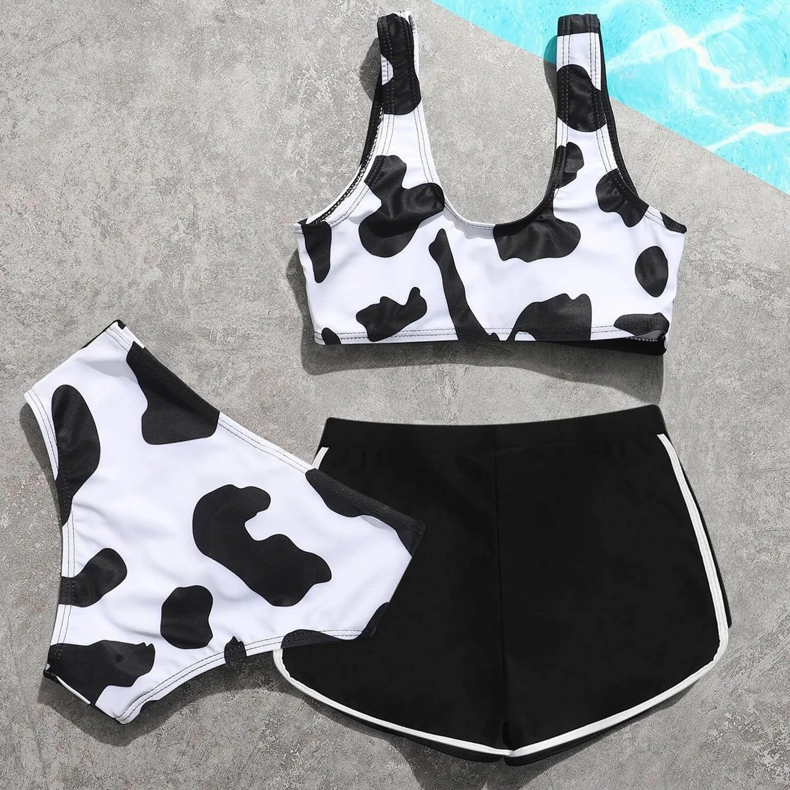 8-14 Years Swimsuit For Girl Toddler Kids Beachwear Children Teenager Swimwear For Girls Bikini Teen Bathing Suit Swimming Wear