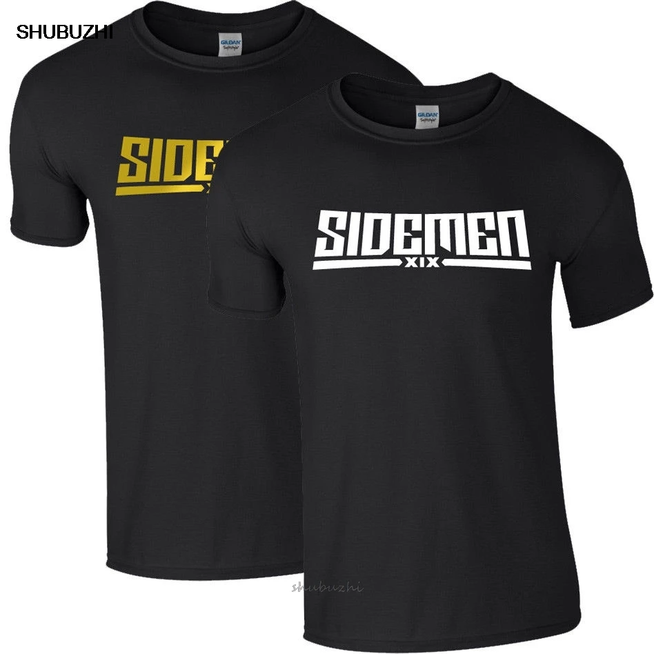 Kids Adults Unisex SIDEMEN Youtuber Vlogger Group KSI Ethan Vik Tshirt Top cotton short sleeve t-shirt Gift t shirt