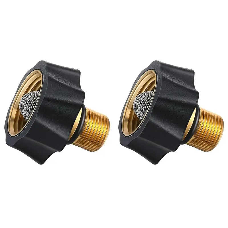 ABCA-2X Hose Pressure Washer Adapter 3/4 Female To 3/8 Male Water Inlet For Simpson Clean Multiple Pressure Washer Pumps