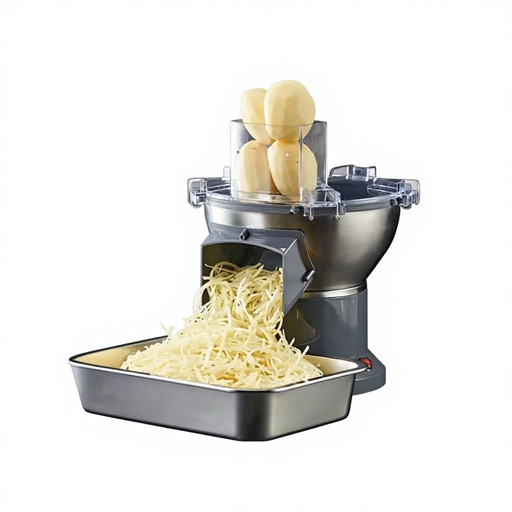 110V/220V Voltage Multi Functional Adjustable Thickness Vegetable Onion Slicer Dicer Shredder Fruit Cutter Slicer Dicer