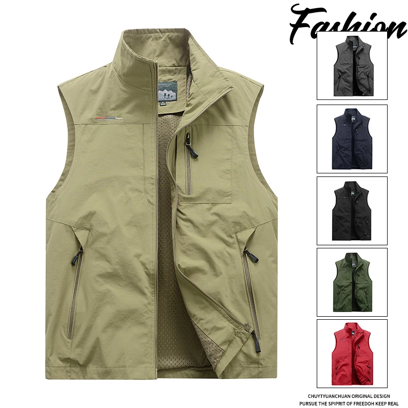 

New Autumn Winter Men's Warm Thick Warm Vest Comfortable Large Breathable Suitable for Indoor Wear Home Heating Warm Top
