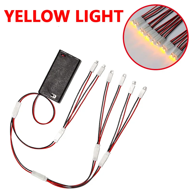 3V Miniatur Led Perlen Kleines Nachtlicht/Birne DIY Modellbau Materialien Spielzeug Puppenhaus Beleuchtung Szene Layout Diorama 1SET