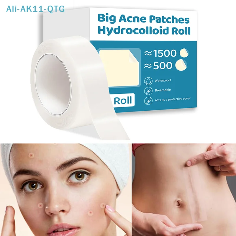 NEW  Hydrocolloid Roll For Wound Care Hydrocolloid Patch Bandages With Self-Adhesive, Bed Sore Bandages, Highly Absorbent