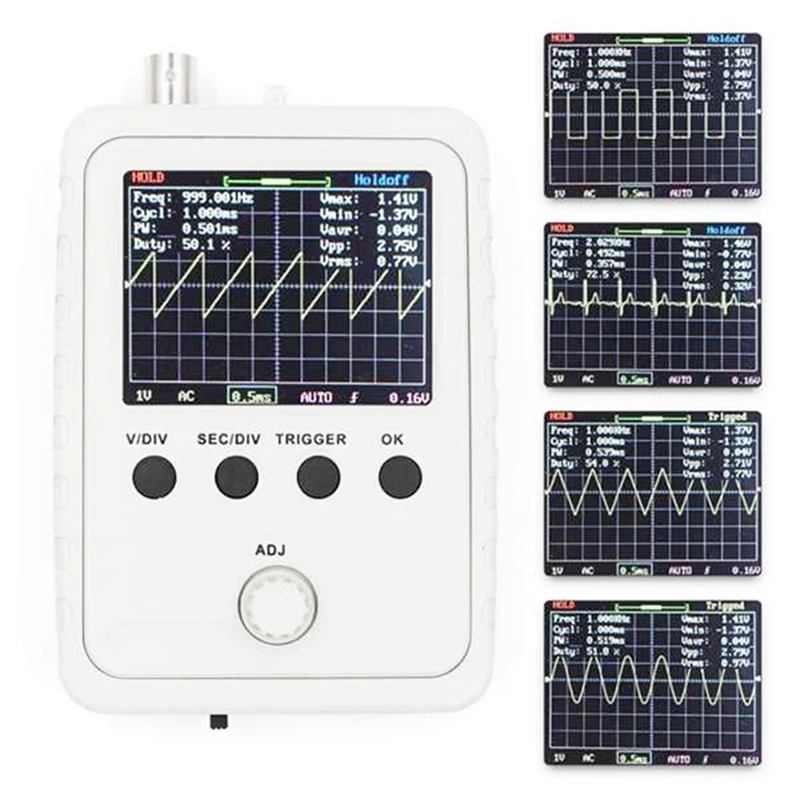 Assembled Oscilloscope Digital Multimeter With Latest Firmware BNC Probe Included Data Oscilloscope Meter Output