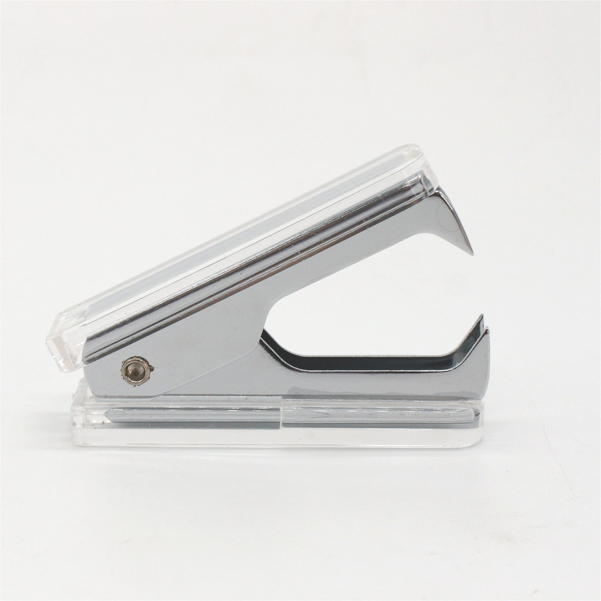 

Mini Style Acrylic Metal Silk Steel Claw Staple Remover Easy-to-Use Staple Puller Tool For Desktop Office School